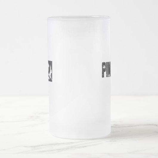 Planet X Design Logo, PIMP JUICE Matglas Bierpul (Center)