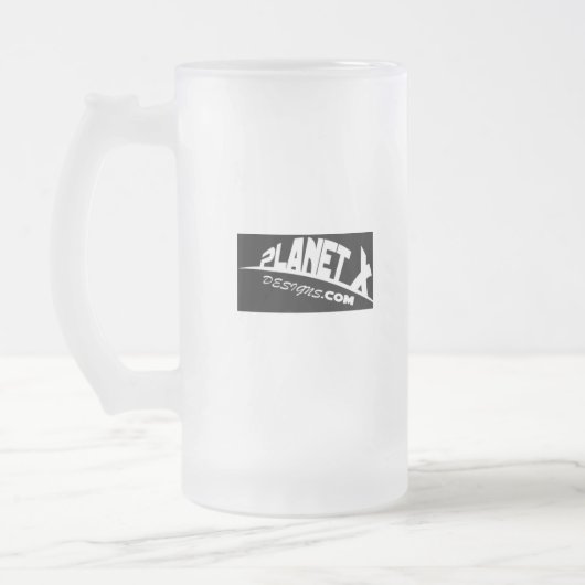 Planet X Design Logo, PIMP JUICE Matglas Bierpul (Links)