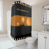 Planet X Douchegordijn (In situ)