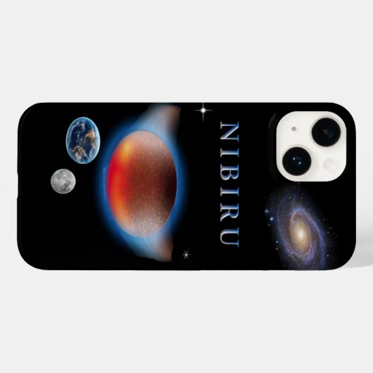 Planet X Nibiru Case-Mate iPhone Case (Achterkant (horizontaal))