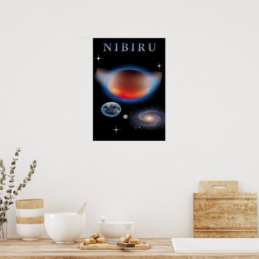 Planet X Nibiru Poster (Keuken)