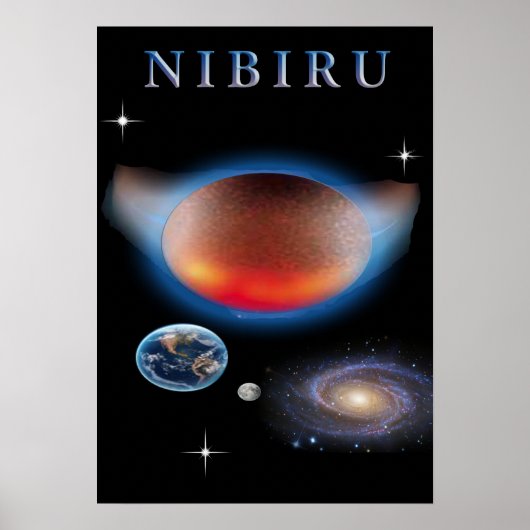 Planet X Nibiru Poster (Voorkant)