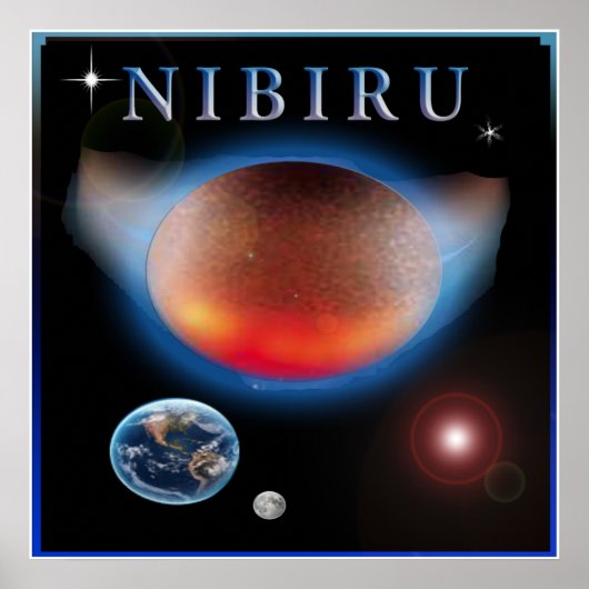 Planet X Nibiru Poster (Voorkant)