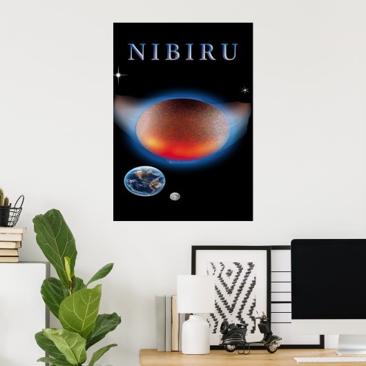 Planet X Nibiru Poster (Thuiskantoor)