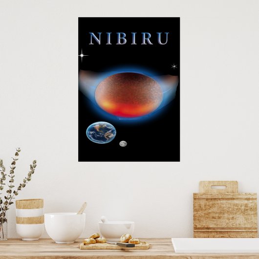 Planet X Nibiru Poster (Keuken)
