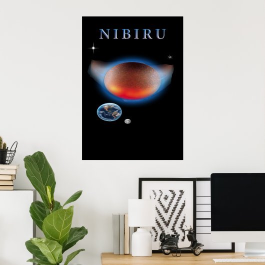 Planet X Nibiru Poster (Thuiskantoor)