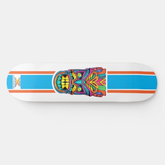 Planet X Tiki King 01 Persoonlijk Skateboard (Horizontaal)