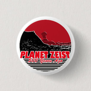 Planet Zeist 500 jaar geleden pin Ronde Button 3,2 Cm