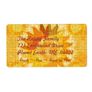 Planetaarde (sinaasappel) etiket