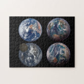 Planetaarde van verschillende uitzichten NASA-afbe Legpuzzel (Horizontaal)