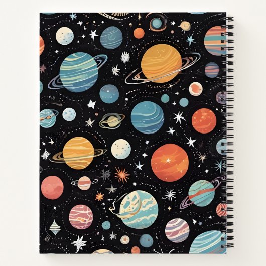 Planetae Notitieboek (Achterkant)