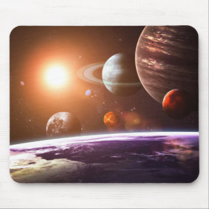 Planetafbeelding Muismat