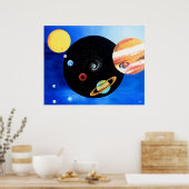 Planetair Mandala Poster (Keuken)