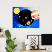 Planetair Mandala Poster (Thuiskantoor)