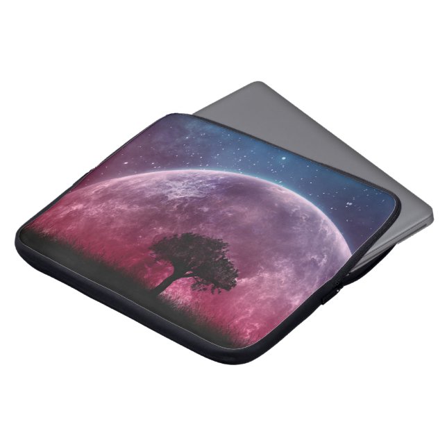 Planetair Sky Laptop Sleeve (Voorkant top)