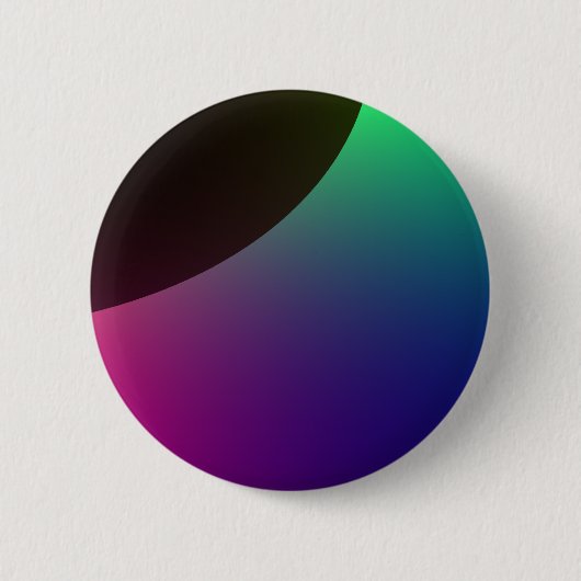 Planetaire Aurora-Button Ronde Button 5,7 Cm (Voorkant)