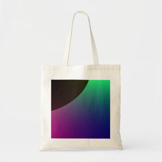 Planetaire Aurora-Canvas tas (Voorkant)