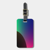Planetaire Aurora Custom Bagagelabel (Voorkant verticaal)