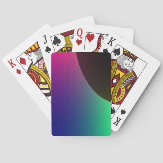 Planetaire Aurora-speelkaarten Pokerkaarten (Achterkant)