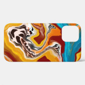 Planetaire Blisetzige Fluid Digital Art Case-Mate iPhone Case (Achterkant (horizontaal))