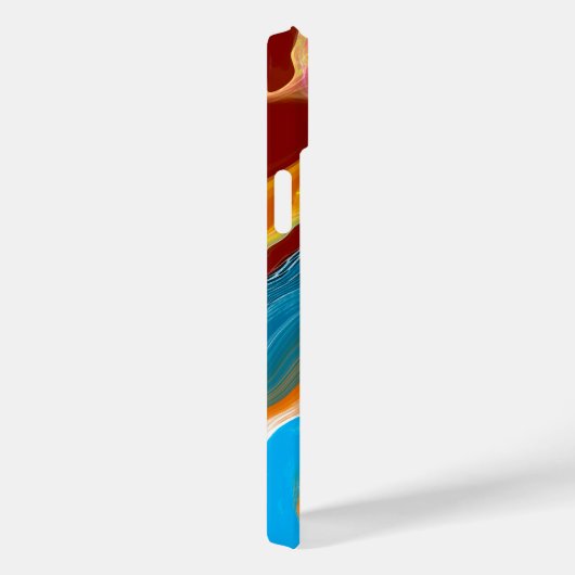 Planetaire Blisetzige Fluid Digital Art Case-Mate iPhone Case (Achterkant / Rechts)