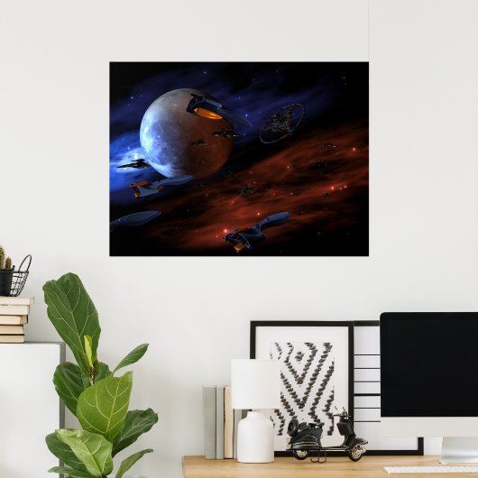 Planetaire defensie poster (Thuiskantoor)