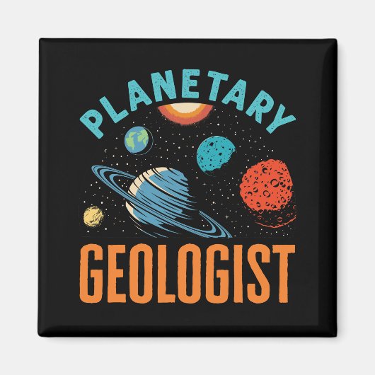planetaire geologie magneet (Voorkant)