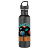 planetaire geologie waterfles  (Voorkant)