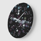Planetaire glyphs Deep Space Astronomy Clock Grote Klok (Hoek)