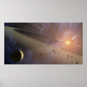 Planetaire installatie Epsilon Eridani Poster