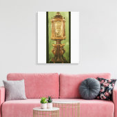 Planetaire klok, voltooid in 1520 canvas afdruk (Insitu (Woonkamer))