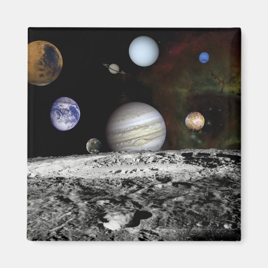 Planetaire Montage Magneet (Voorkant)