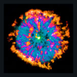 Planetaire Nebula NGC 6751 Pop Art Psychedelic Poster<br><div class="desc">De Hubble-telescoop van NASA heeft een gigantisch 'hemeltje' gespierd, gekend als planetaire nebula NGC 6751, die in de constellatie Aquila gloeit. De nebula is een gaswolk die duizenden jaren geleden werd uitgeworpen uit de warme ster die zichtbaar is in het centrum. Het verlies van de buitengasvormige lagen van de ster...</div>