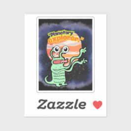 PLANETAIRE ONTDEKKINGSREIZIGER STICKER