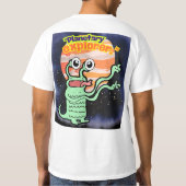 PLANETAIRE ONTDEKKINGSREIZIGER T-SHIRT (Achterkant)