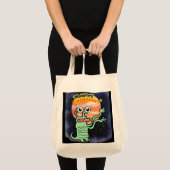 PLANETAIRE ONTDEKKINGSREIZIGER TOTE BAG (Voorkant (product))