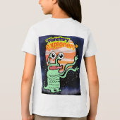PLANETAIRE ONTDEKKINGSREIZIGER Tri-Blend SHIRT (Achterkant)