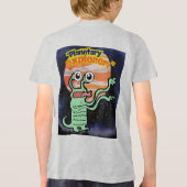 PLANETAIRE ONTDEKKINGSREIZIGER Tri-Blend SHIRT (Achterkant)