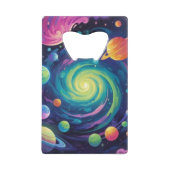 planetaire spin creditkaart flessenopener (Achterkant)