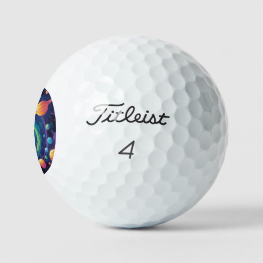 planetaire spin golfballen (Logo)
