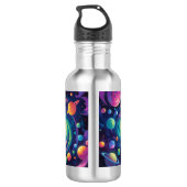 planetaire spin waterfles  (Achterkant)