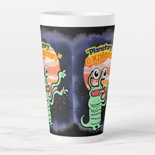 PLANETAIRE VERKENNER LATTE MOK (Voorkant)