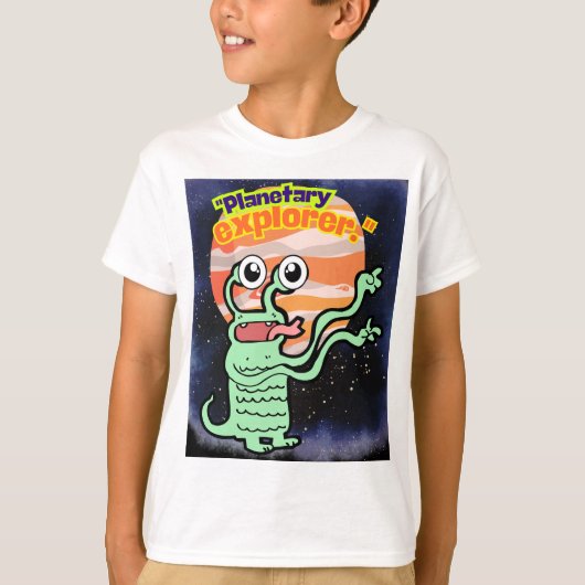 PLANETAIRE VERKENNER T-SHIRT (Voorkant)