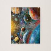 Planetaire visie puzzel legpuzzel (Verticaal)
