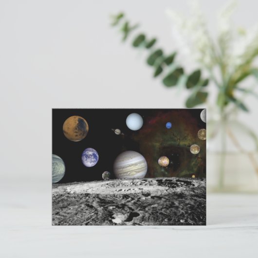 Planetarische Montering Briefkaart (Staand voorkant)