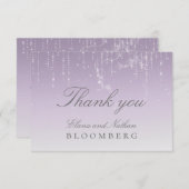 Planetarium Chuppah Wedding RSVP Kaart (Voorkant / Achterkant)