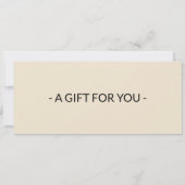 Planetarium Gift Certificate Template Kaart (Achterkant)