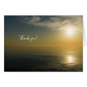 Planetarium Sunrise Dank u kaart (Voorkant Horizontaal)