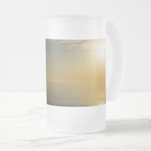 Planetarium Sunrise Frosted Mok (Voorkant rechts)