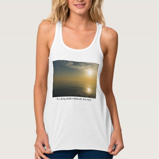 Planetarium Sunrise Tanktop (Voorkant)